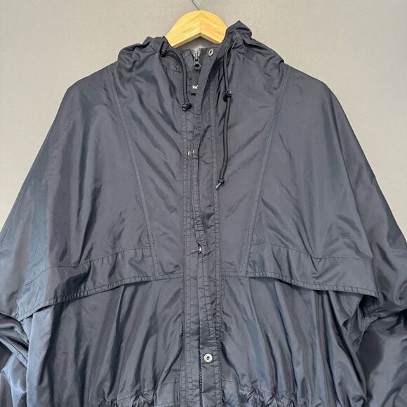 Helly Hansen Black Packable Zip Up Jacket Size Large Nylon Polyester Winter - Picture 10 of 14